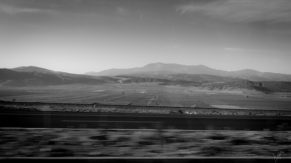 Speeding through Denizli, Turkey