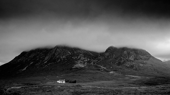 Cottage at Glen etive, Glencoe