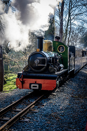Trains crossing, RE railway