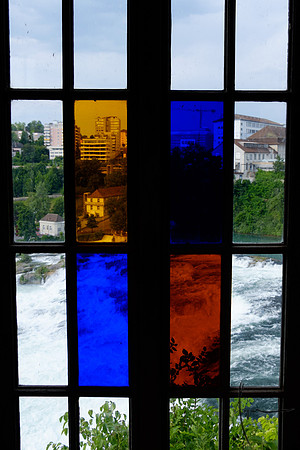 Rhein falls scenes