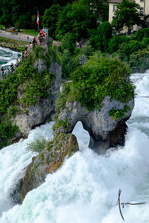Rhein falls scenes
