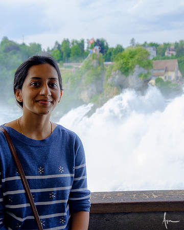 Rhein falls scenes