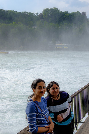 Rhein falls scenes
