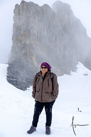 Suchi on Mt Titlis