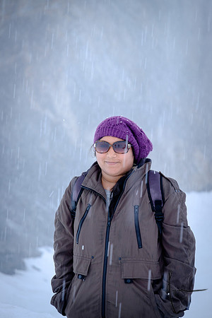 Suchi on Mt Titlis