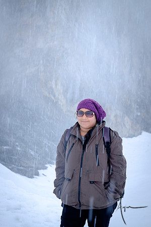 Suchi on Mt Titlis