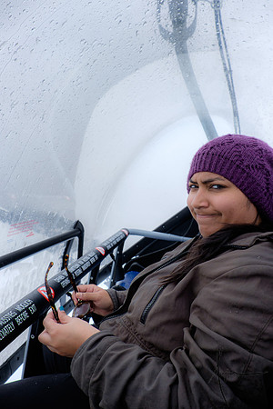 Suchi on Mt Titlis