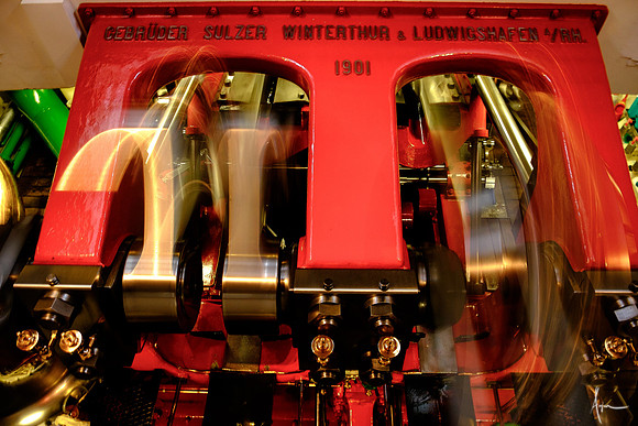 Steam boat, engine details