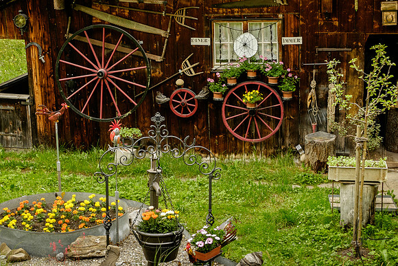 Summer garden, Kandersteg