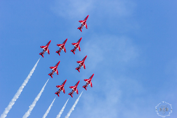 Red Arrows, Wales National Air Show 2013