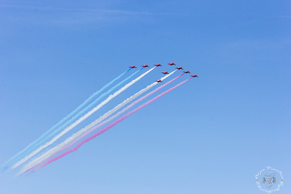 The Red Arrows entry, Wales National Air Show 2013