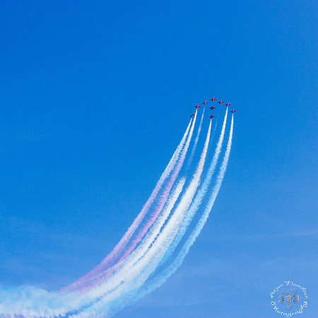 The Red Arrows, 'Red 9', Wales National Air Show 2013