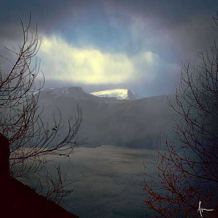 "Fleeting in the sleet"