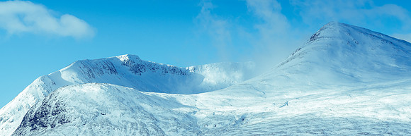 Where snow and cloud collide