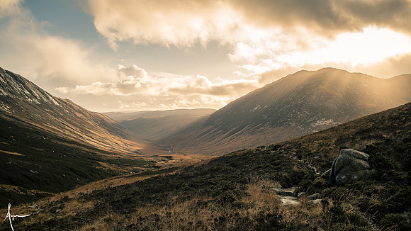 Glen rosa basking, Arran