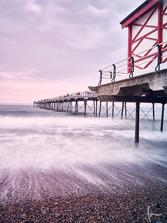 By Saltburn pier, Summer 2019