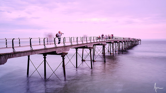 Steady Bob, Saltburn pier