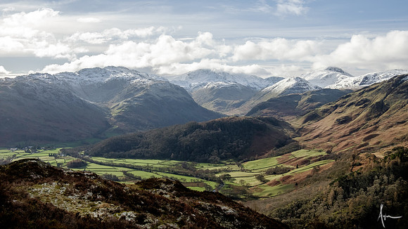 Borrowdale from Kings how