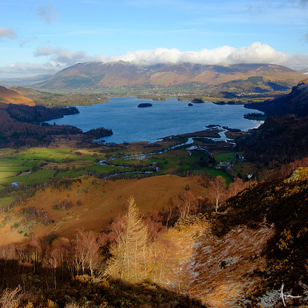 Derwentwater and Skiddaw