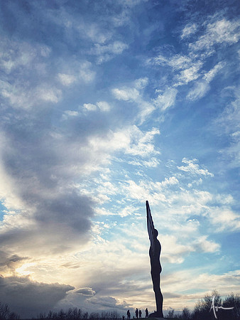 Angel in the sky